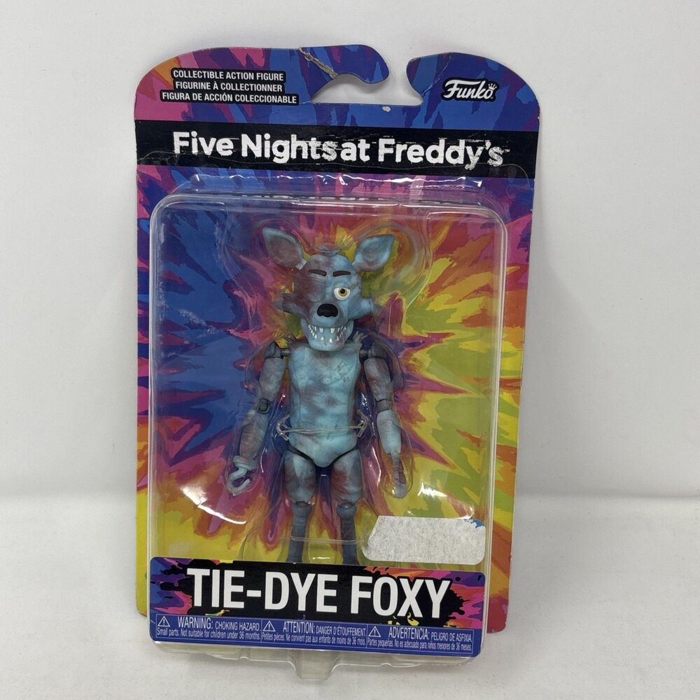 Funko Five Nights at Freddy's Tie-Dye Foxy Action Figure Box Wear